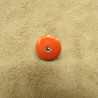 BOUTON acrylique motif petit strass 12 mm, très résistant et lumineux