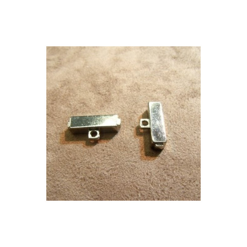 BOUTON/MANCHETTE A QUEUE METAL ARGENT Hauteur: 20mm/ EPAISSEUR: 5cm,de belle qualité