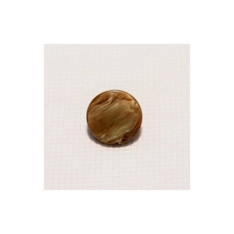 Bouton marron marbré