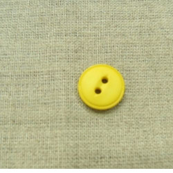 Bouton acrylique a 2 trous de belle qualité