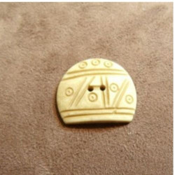 BOUTON OVALE ETCHNIQUE ,30...