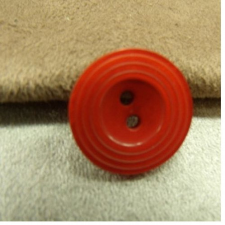 BOUTON acrylique à 2 trous 18 mm