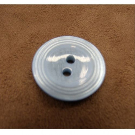 BOUTON acrylique à 2 trous 18 mm