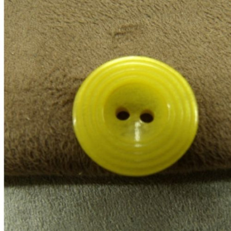 BOUTON acrylique à 2 trous 18 mm