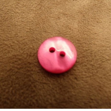 LOT DE 6 boutons acrylique  à 2 trous 12 mm