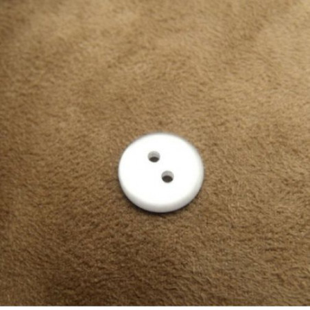 LOT DE 6 boutons acrylique  à 2 trous 12 mm