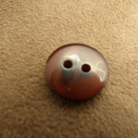 LOT DE 6 boutons acrylique à 2 trous 14 mm