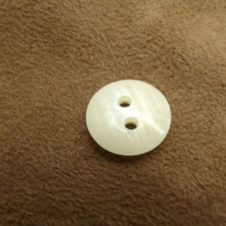LOT DE 6 boutons acrylique à 2 trous 14 mm