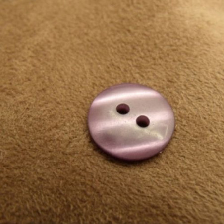 LOT DE 6 boutons acrylique à 2 trous 14 mm