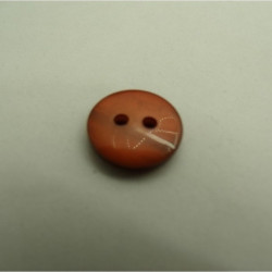 LOT de 6 boutons acrylique à 2 trous 14 mm