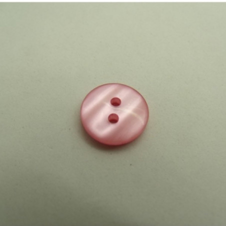 LOT de 6 boutons acrylique à 2 trous 14 mm