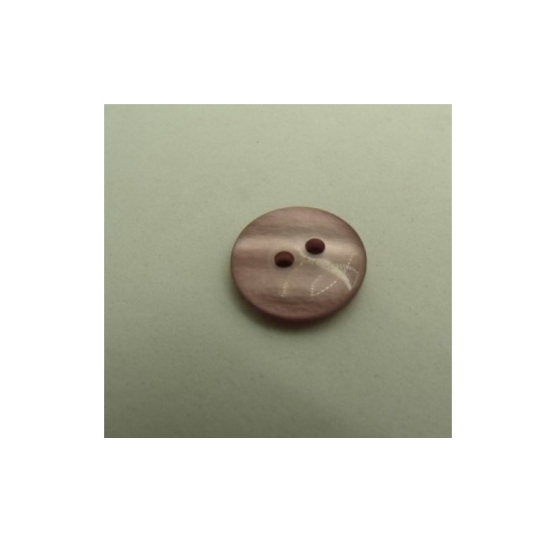 LOT de 6 boutons acrylique à 2 trous 14 mm