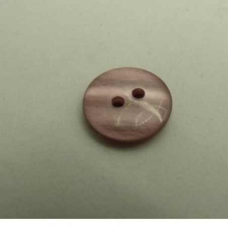 LOT de 6 boutons acrylique à 2 trous 14 mm