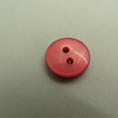 LOT de 6 boutons acrylique à 2 trous 14 mm