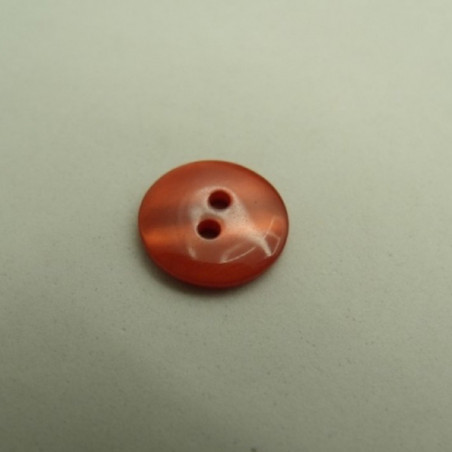 LOT DE 6 boutons acrylique à 2 trous 14 mm