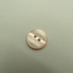 LOT DE 6 boutons acrylique à 2 trous 14 mm