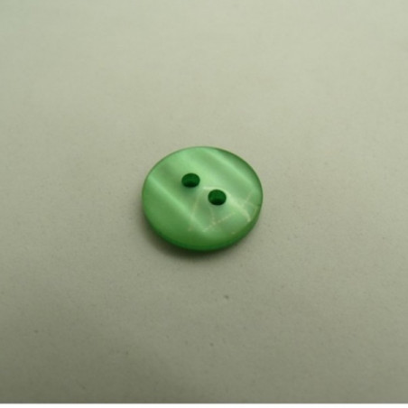 LOT DE 6 boutons acrylique à 2 trous 14 mm
