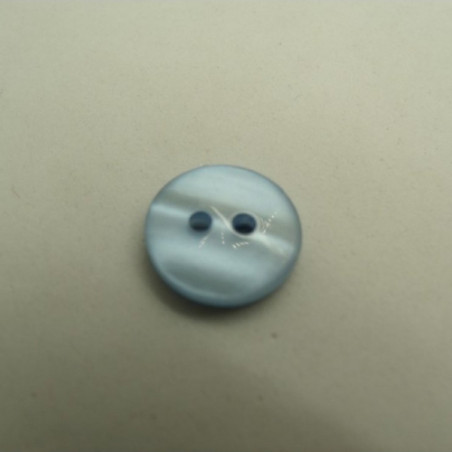 LOT DE 6 boutons acrylique à 2 trous 14 mm