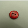 LOT DE 6 boutons acrylique à 2 trous 14 mm