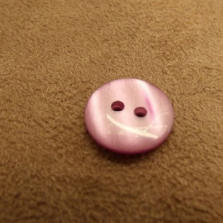 LOT DE 6 boutons acrylique à 2 trous 14 mm