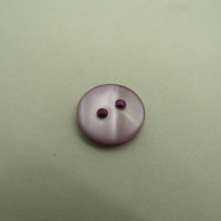 LOT DE 6 boutons acrylique à 2 trous 14 mm
