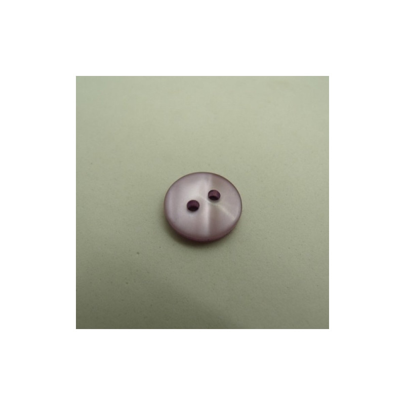 LOT DE 6 boutons acrylique à 2 trous 14 mm