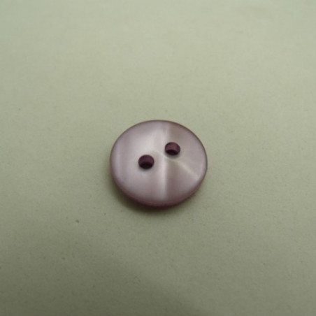 LOT DE 6 boutons acrylique à 2 trous 14 mm