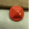 bouton acrylique à queue Motif pyramide 22 mm