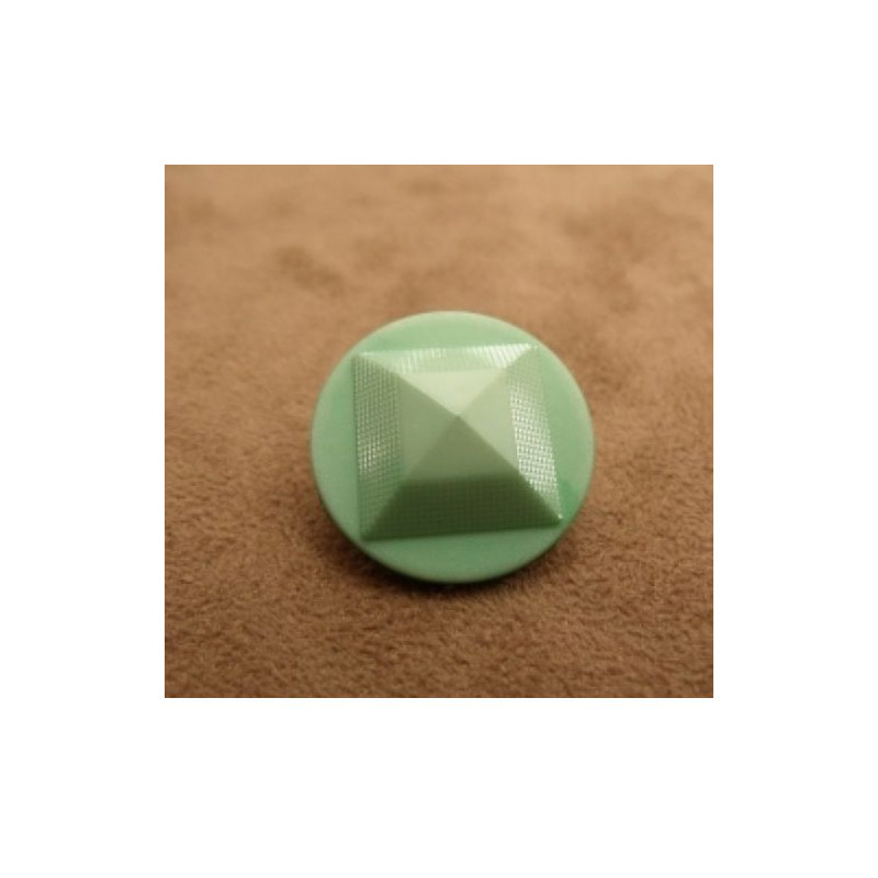 bouton acrylique à queue Motif pyramide 22 mm