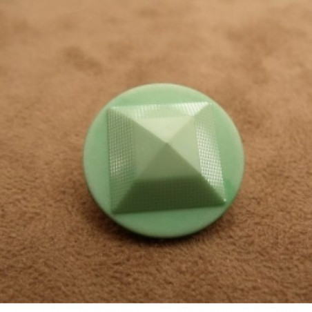 bouton acrylique à queue Motif pyramide 22 mm