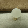 JOLI BOUTON-PERLE NACRE irisé 12 mm