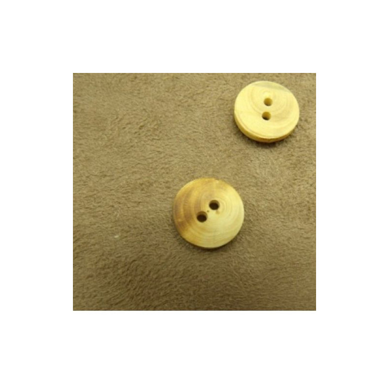 bouton à bois, 1.35 mm à 2 trous