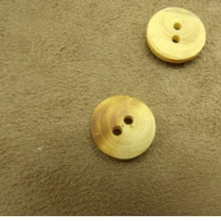bouton à bois, 1.35 mm à 2 trous