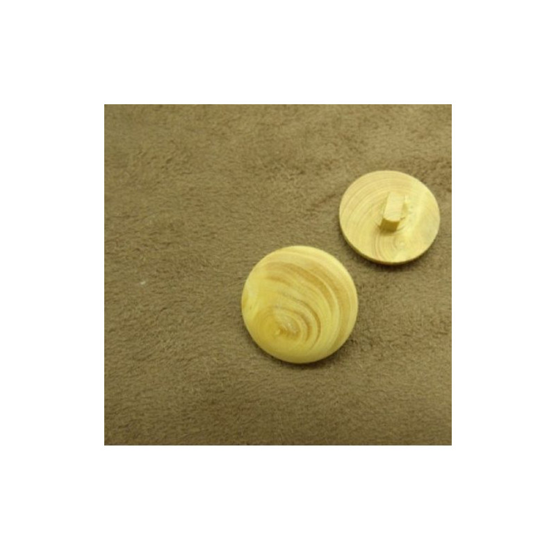 bouton à bois à queue 17,5 mm
