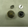 BOUTON JEAN MORGAN BRONZE,15 mm, vendu par LOT de 2 pièces