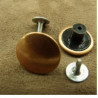 BOUTON JEAN 'S CUIVRE,17 mm,vendu par LOT de 2 pièces