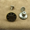 BOUTON JEAN 'S BRONZE,15 mm,vendu par LOT de 2 pièces