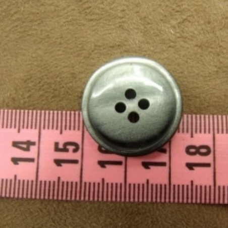 bouton acrylique a 4 trous 2,2 cm