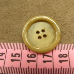 bouton acrylique à 4 trous 25 mm