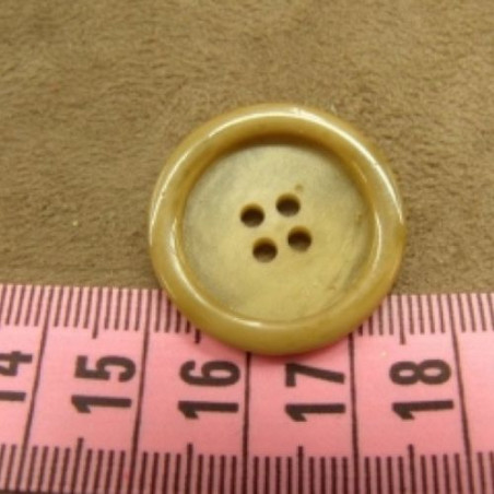 bouton acrylique à 4 trous 25 mm
