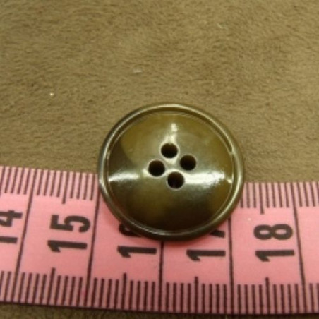 bouton acrylique à 4 trous 22 mm