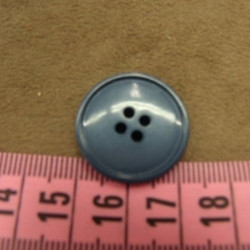 bouton acrylique  à 4 trous 22 mm