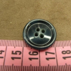 bouton acrylique  à 4 trous 22 mm