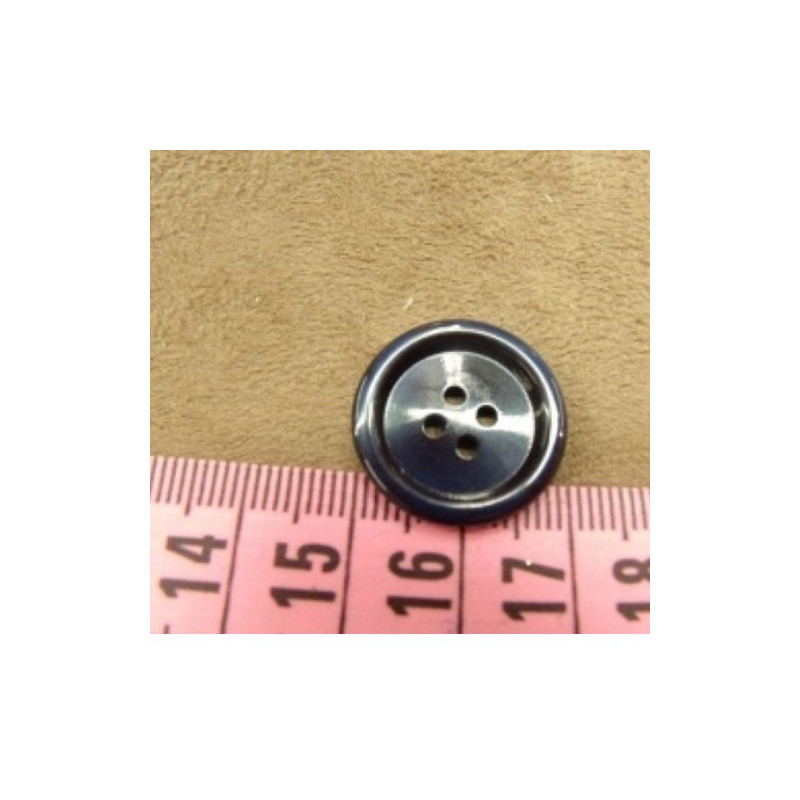 bouton acrylique à 4 trous 20 mm