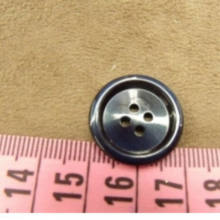 bouton acrylique à 4 trous 20 mm