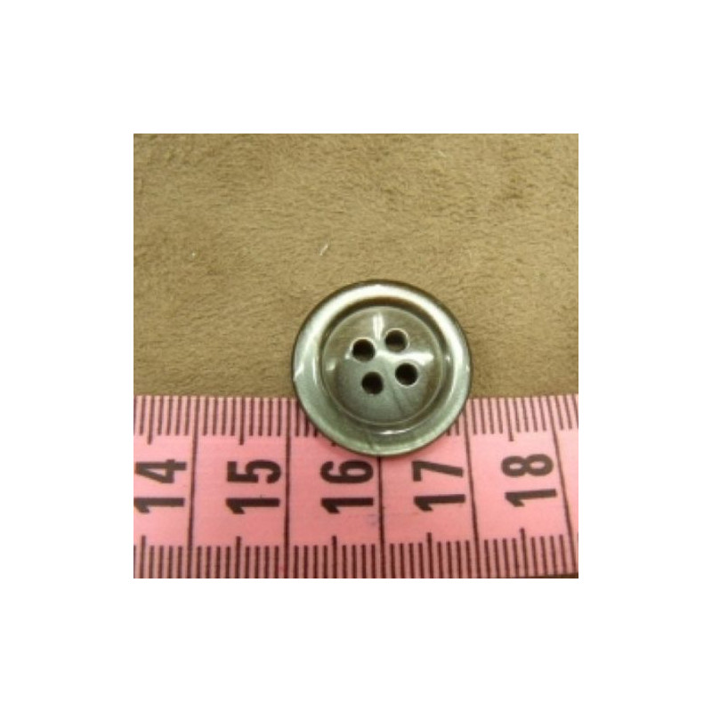 bouton acrylique à 4 trous 20 mm