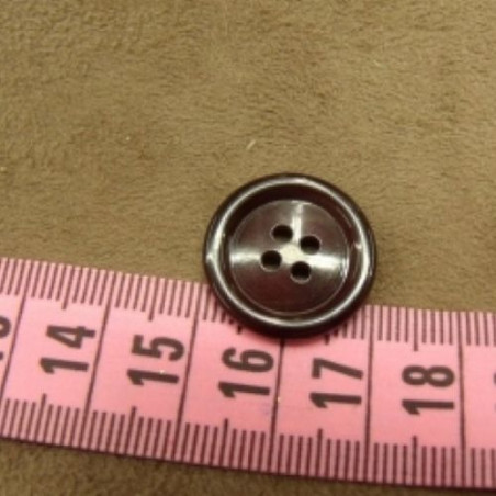 bouton acrylique à 4 trous 20 mm