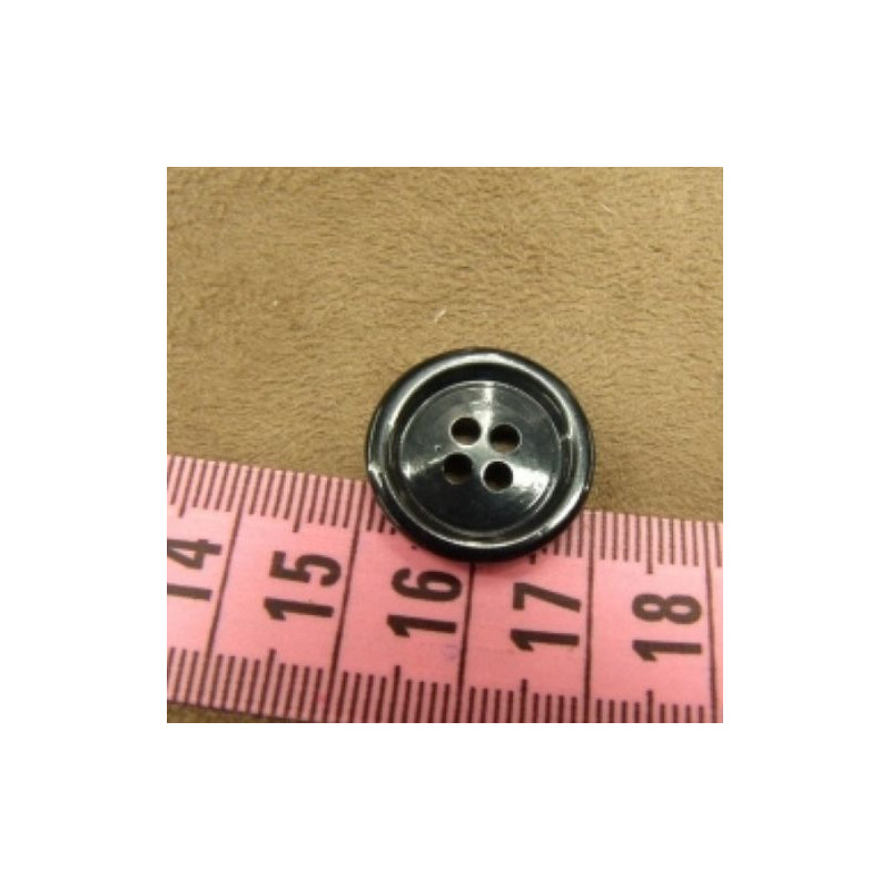bouton acrylique à 4 trous 20 mm