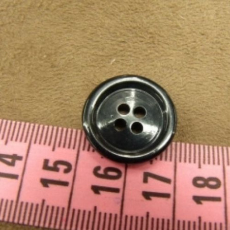 bouton acrylique à 4 trous 20 mm