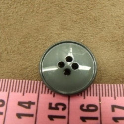 bouton acrylique gris  à 4...